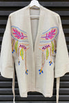 Open short cardigan G