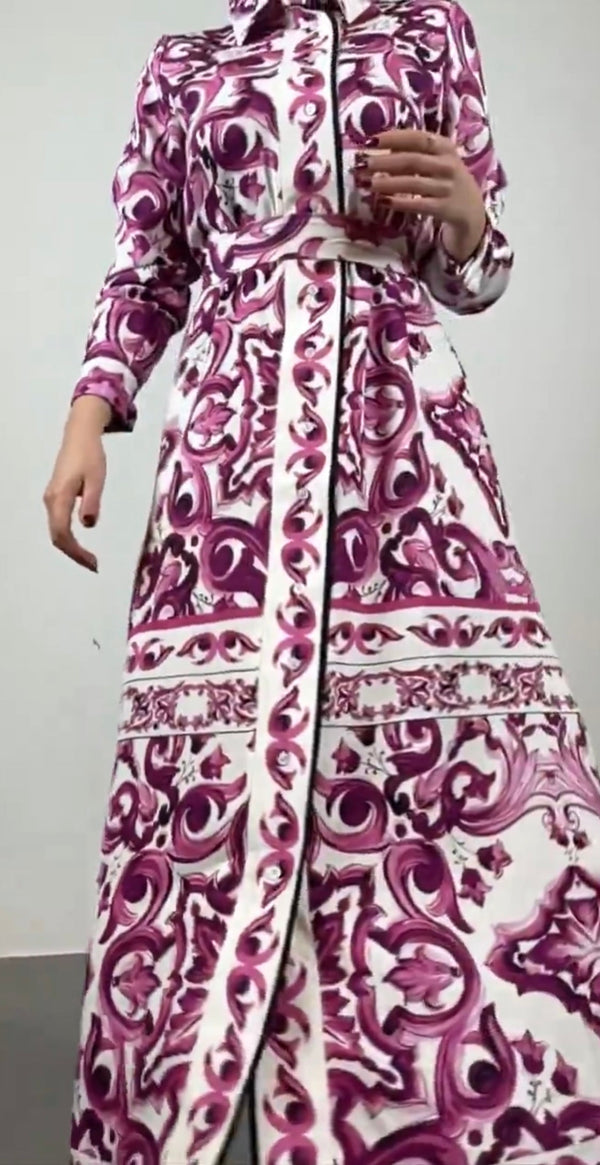 Floral shade dress D - HANGER