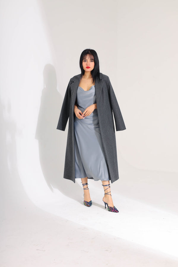Satin dress 28552 - HANGER