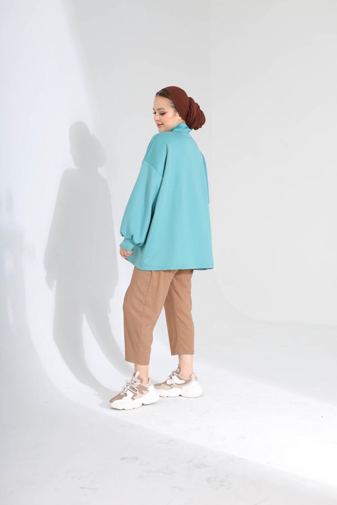 Zipper sweater