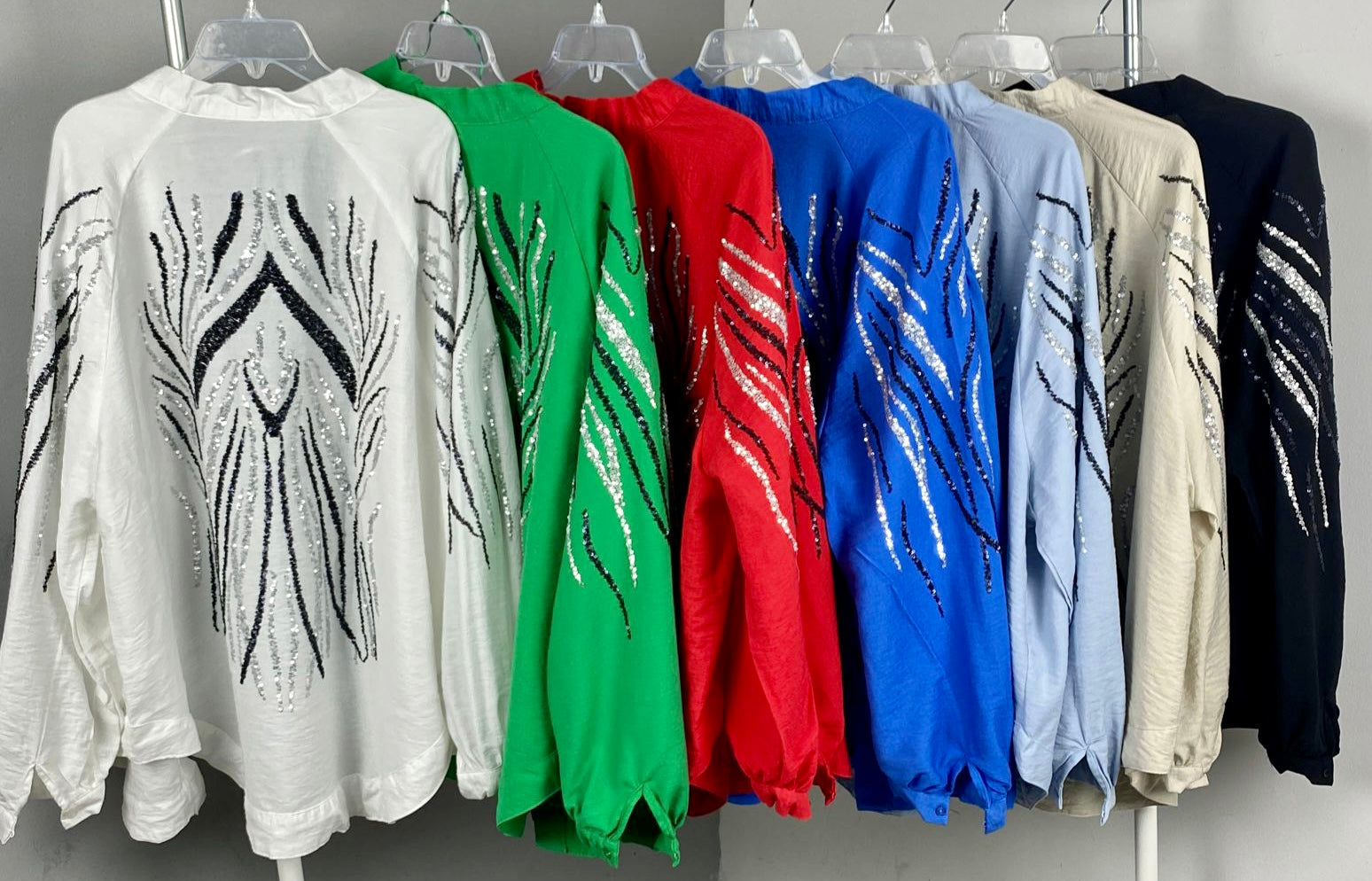 Open cardigan sequin D