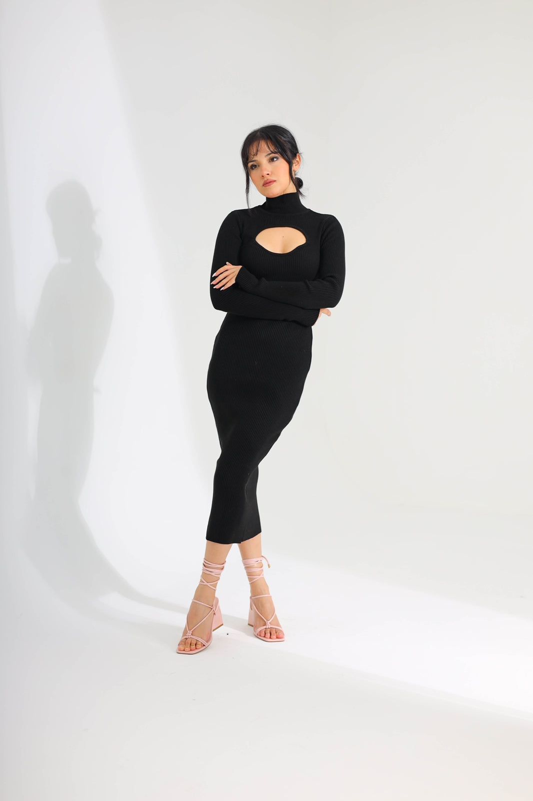 Cut out fitted dress 101