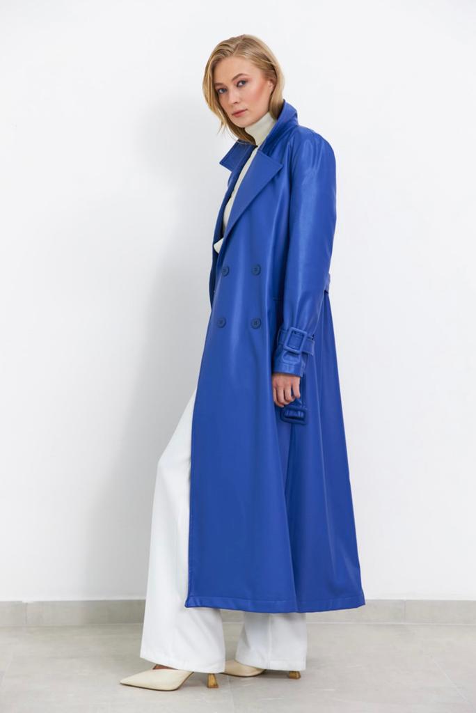 Leather coat 8217