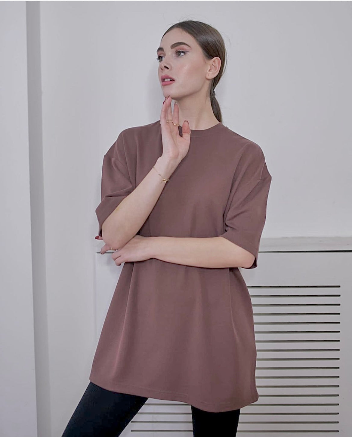 Basic plain Tshirt D - HANGER
